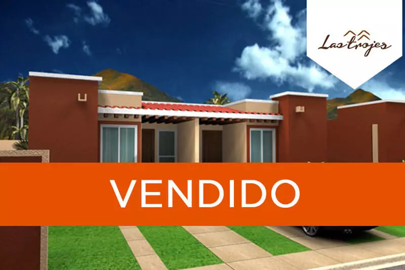 Imagen del desarrollo Las Trojes en Guadalajara con logotipo del sitio actual